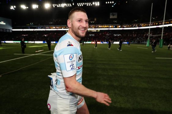 Finn Russell has been in exhuberant form for Racing 92 since rugby restarted after lockdown.