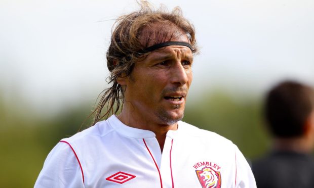 Caniggia ended his career with FC Wembley but could have played in another World Cup aged 43.