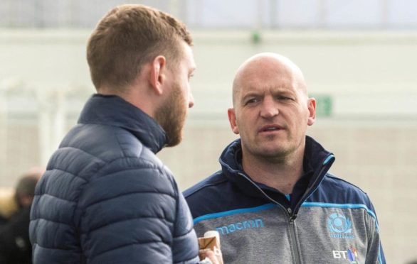 Finn Russell and Gregor Townsend.