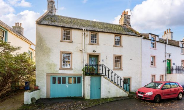This 17th century property in Anstruther is on the market for £725,000.