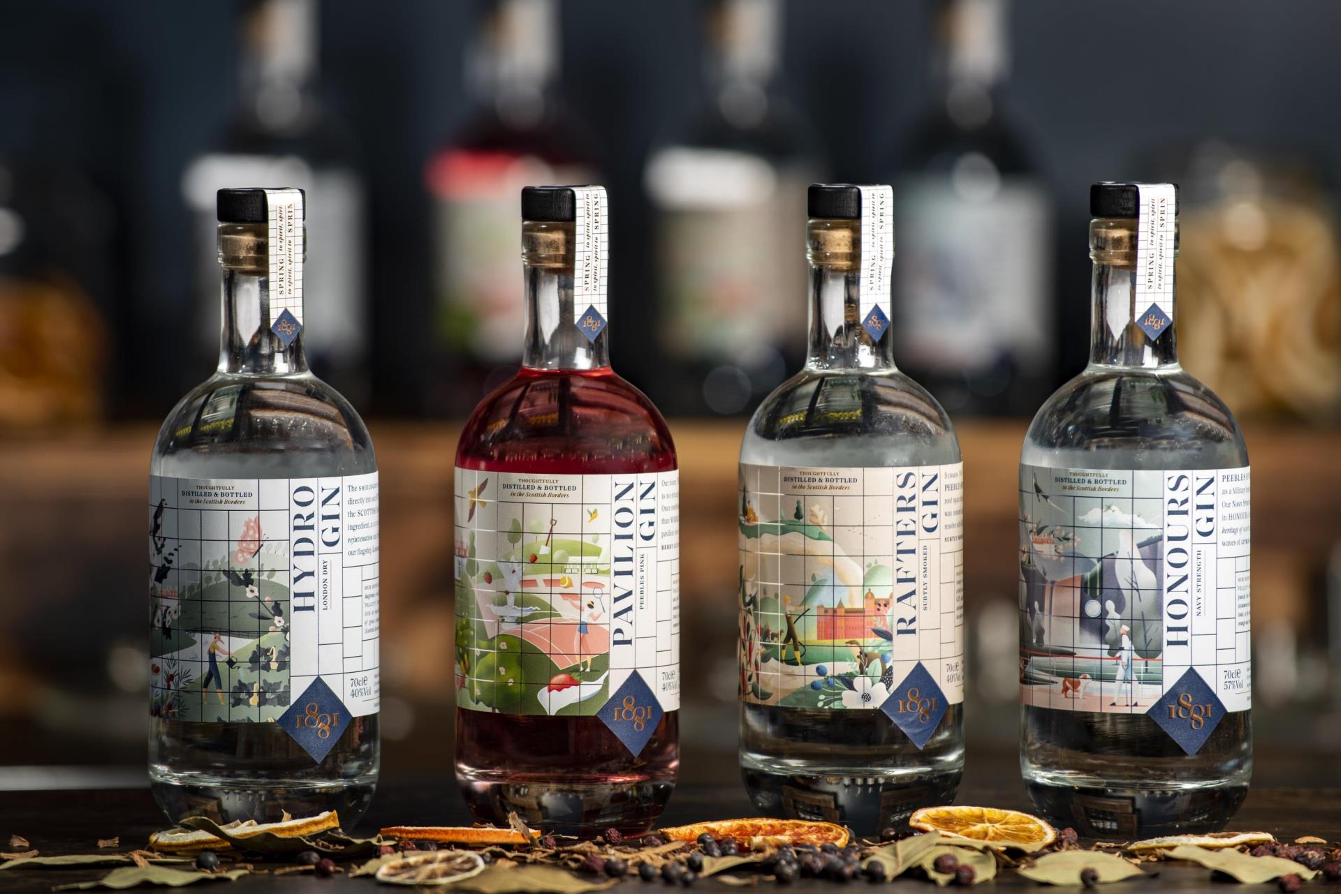 Sixth generation of Leckie family heads relaunch of Crieff Hydro’s gin