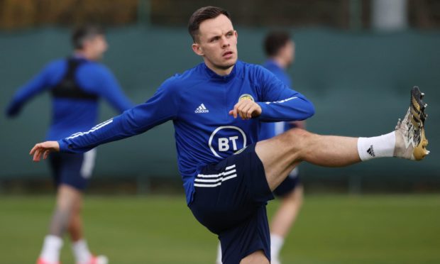 Dundee United and Scotland striker Lawrence Shankland.