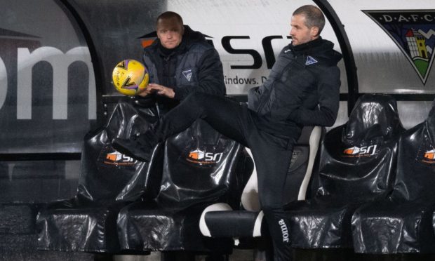 Dunfermline boss Stevie Crawford.