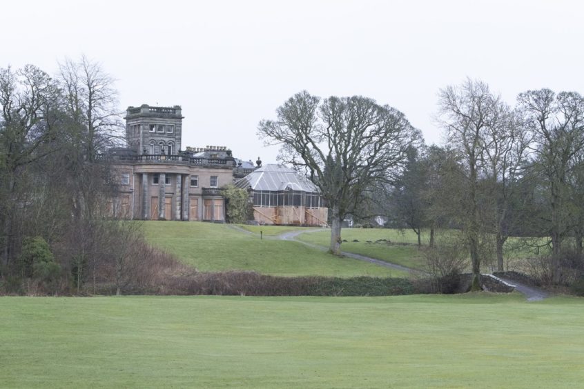 Letham Grange hotel near Arbroath.