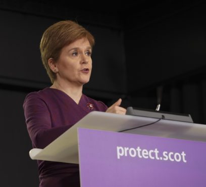 Nicola Sturgeon is considering a second lockdown