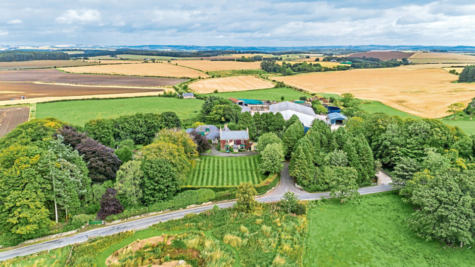 Aberdeenshire farm steeped in history put on the market