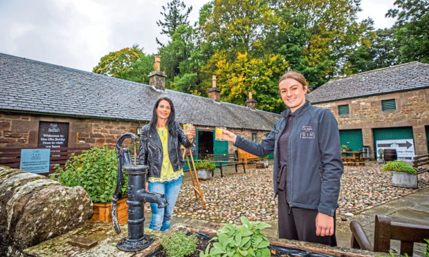 Gayle Ritchie heads to The Bothy Experience in Glamis. Here, she samples a wee gin with guide Erin Thomson.