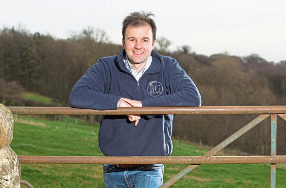 FIELD TRIAL: Niall Jeffrey reckons Dark Horse can help with forecasting harvest yield.