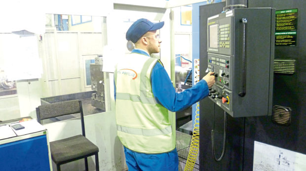 A FTV Proclad International technician