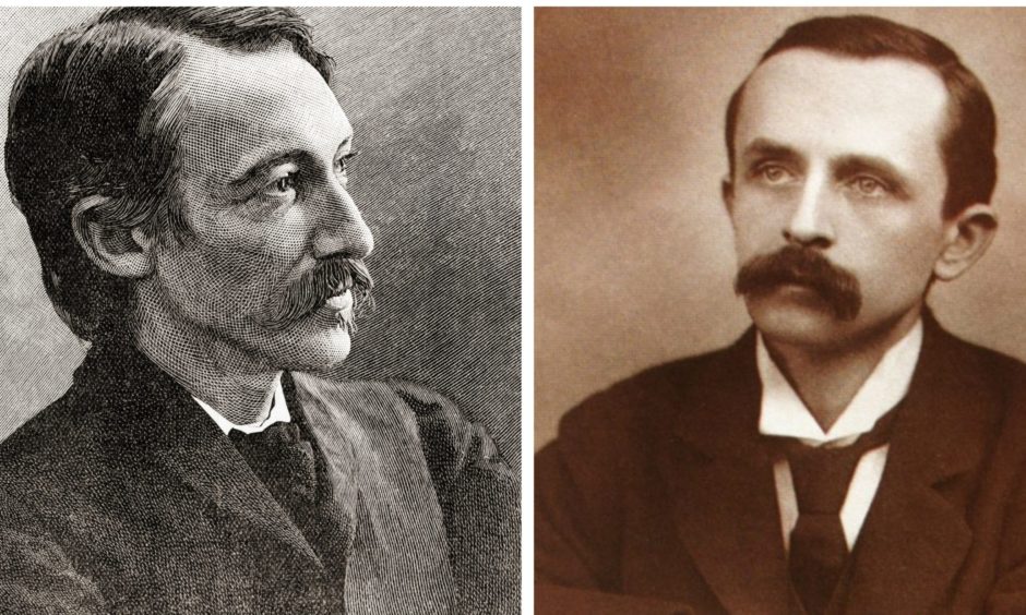Robert Louis Stevenson and JM Barrie.
