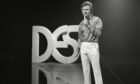 Des on The Golden Shot, an ITV game show, in 1972.