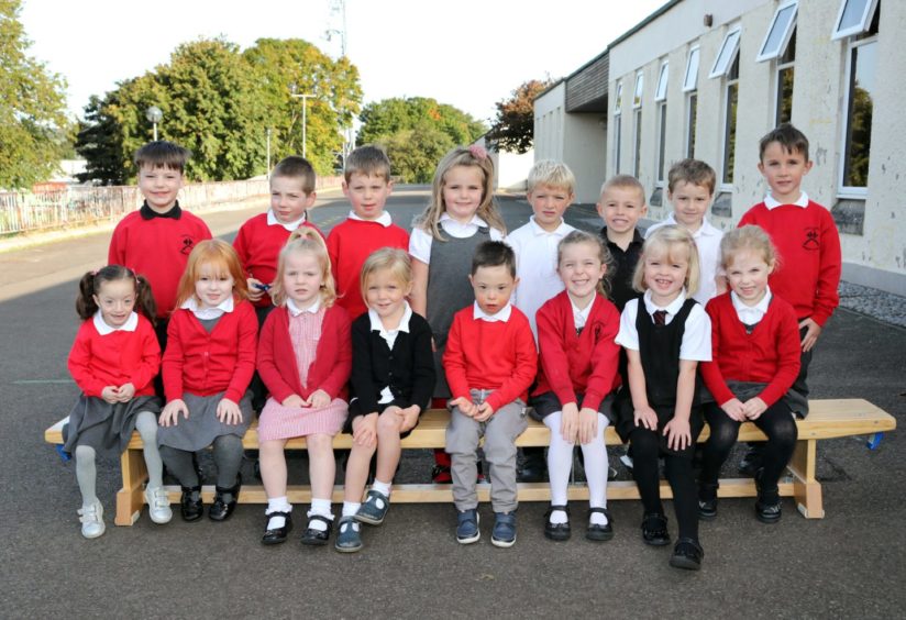 Castlehill Primary School class 1c.
