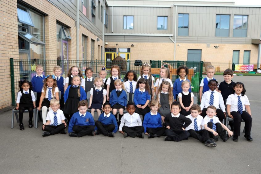 Our Lady's Primary School PS1 class.
