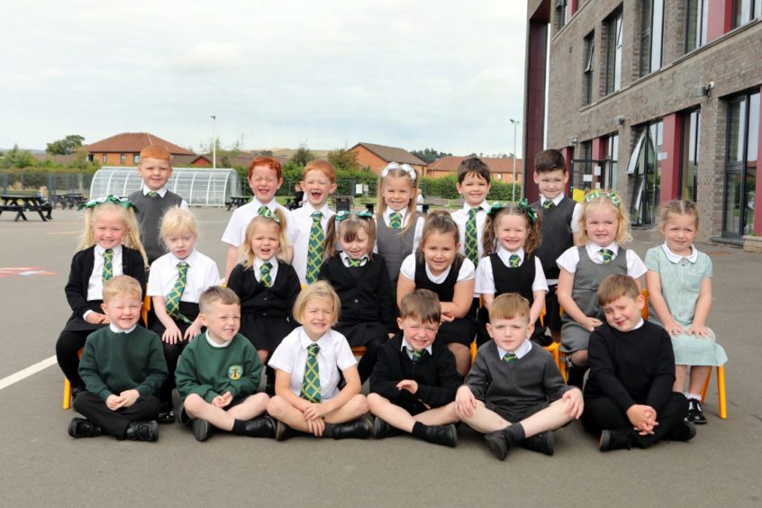 St Francis Primary school class 1B.