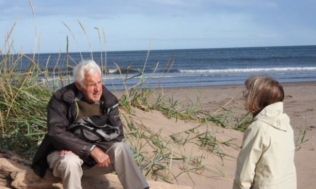 Neil Milne Reid Munro with daughter Kirstin