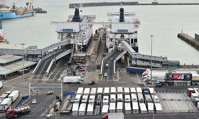 PORT OF DOVER: New border controls will be introduced in stages up until July 1,2021.