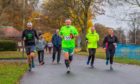 John, wearing number 55, was joined by running pals Steven Watt, David Stokoe and Caroline Duffin amongst others throughout his challenge.