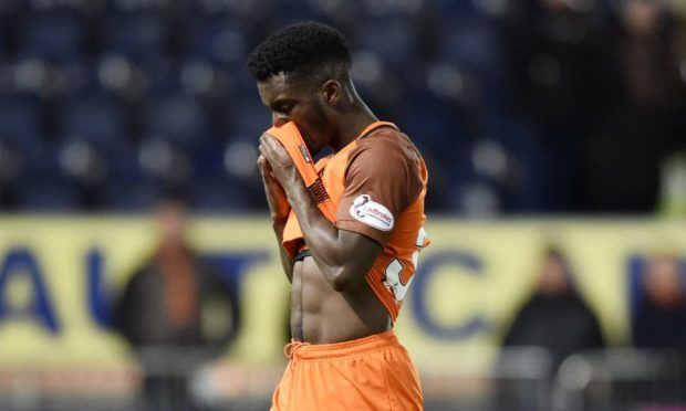 Brandon Mason's only Dundee United start was in a 6-1 hammering at the hands of Falkirk in 2018.