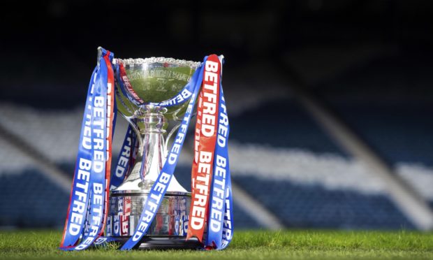 The Betfred Cup pictured at Hampden.