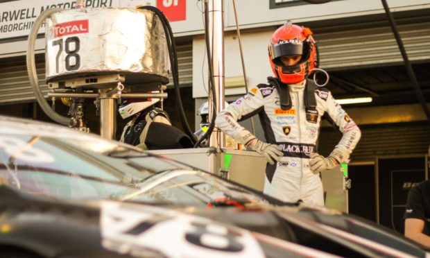 Victory at Silverstone will deliver Sandy Mitchell the British GT crown this weekend.