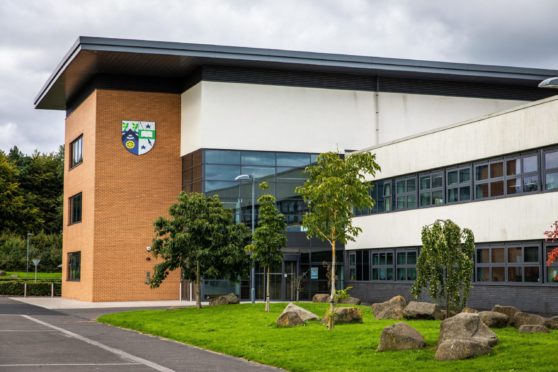 Ten pupils and six staff at Auchmuty High School have tested positive for coronavirus.