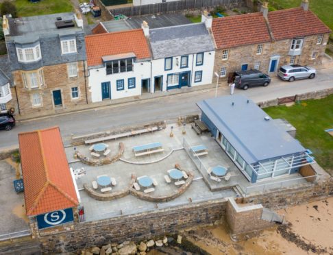 The Ship Inn at Elie.