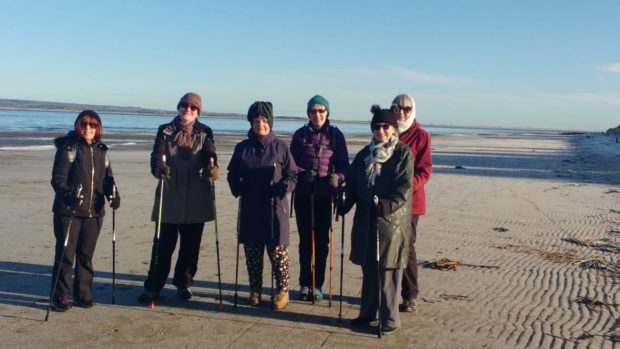 The Tayberries at Tentsmuir.