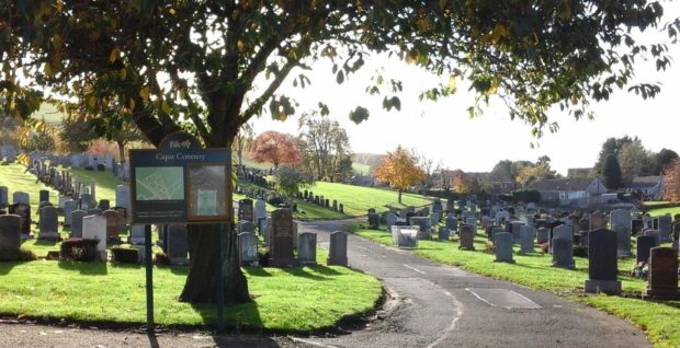 Cupar Cemetery.