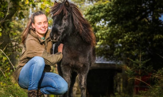 Johanna Maria Würtz and her pony Hechizo walked from Spain to study in Dundee.