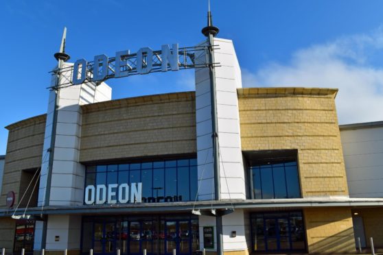 The Odeon Cinema at Fife Leisure Park, Dunfermline.