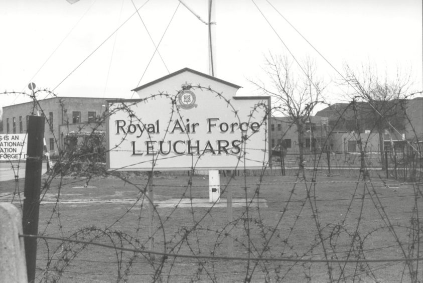Leuchars was once a long-time home for the RAF.