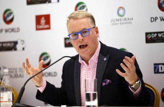 European Tour chief executive Keith Pelley.