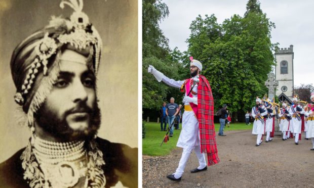 Maharaj Duleep Singh lived near Aberfeldy in Victorian times.