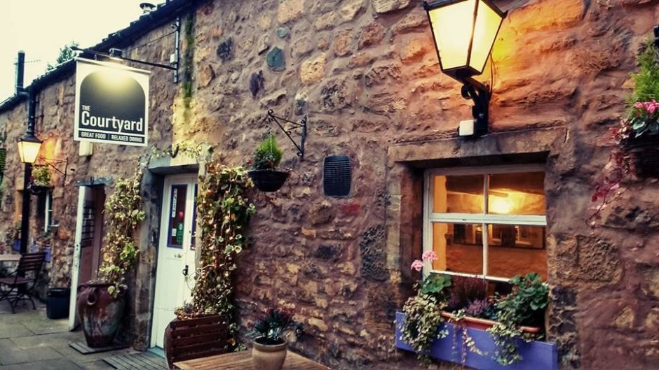 The outside of The Courtyard in Cupar.