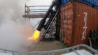 Skyrora engine test conducted in Fife.