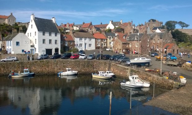 Crail Harbour.