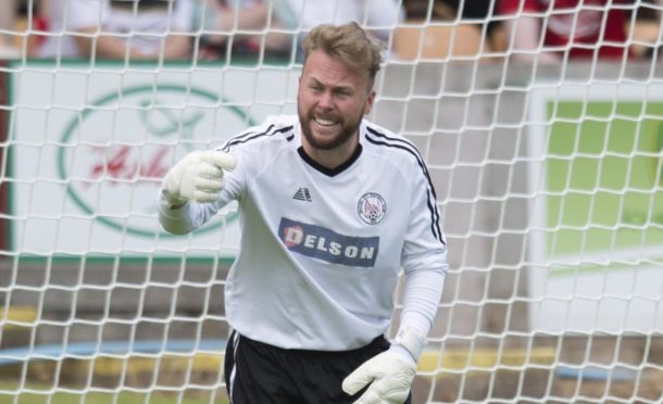 26/06/16 PRE-SEASON FRIENDLY BRECHIN v ABERDEEN (0-3) GLEBE PARK - BRECHIN Brechin's Paddy O'Neil