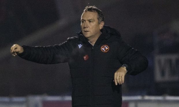 Dundee United manager Micky Mellon.