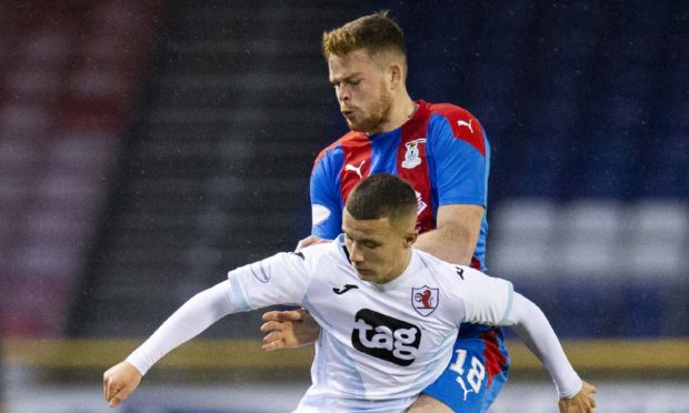 Raith Rovers youngster Dylan Tait in action against Inverness.