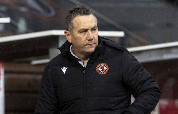 Dundee United boss Micky Mellon.