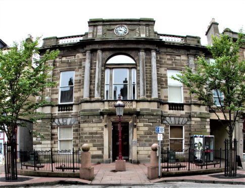 Arbroath Courthouse.