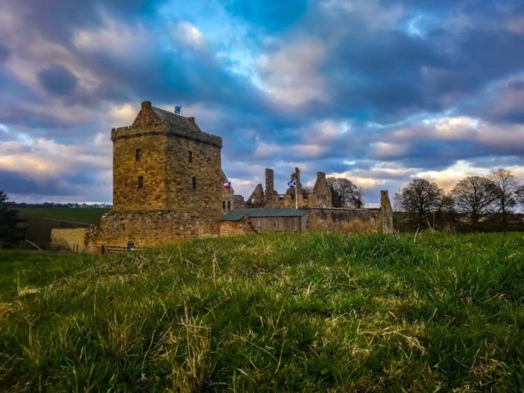Balgonie Castle in Fife.
