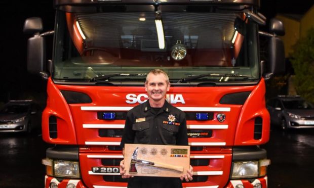Brechin firefighter Bryan Cuthill has retired after more than four decades