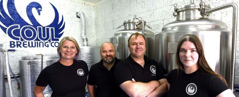 The team at Coul Brewing.