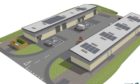 Construction work on seven single storey business units on land to the east of Midfield Drive, within Dunnikier Business Park, Kirkcaldy.