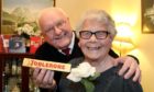 John and Phyllis Nicoll celebrate their 65th wedding anniversary on Hogmanay.