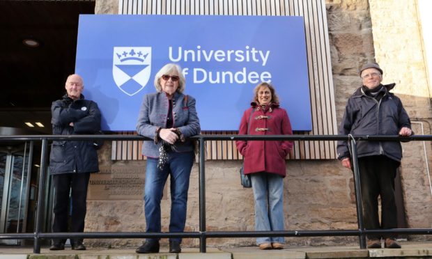 Richard Firth, Ann Auchterlonie, Jenny Kermally and Brian Ballinger of Lifelong Learning Dundee