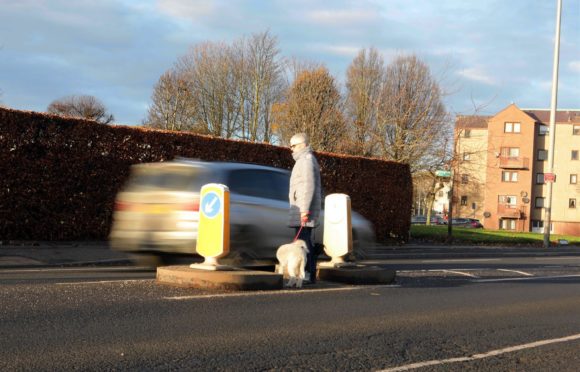 The crossing will be sited near the Arbirlot Road junction.