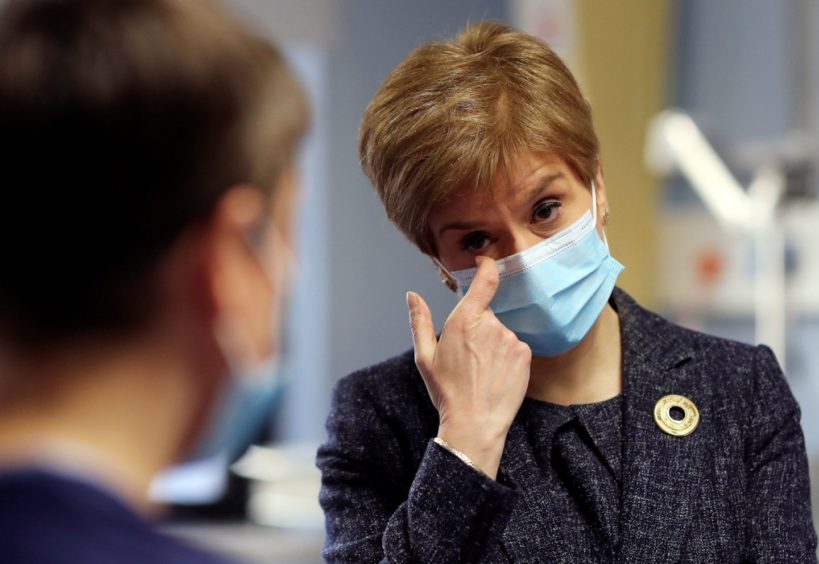 Nicola Sturgeon.
