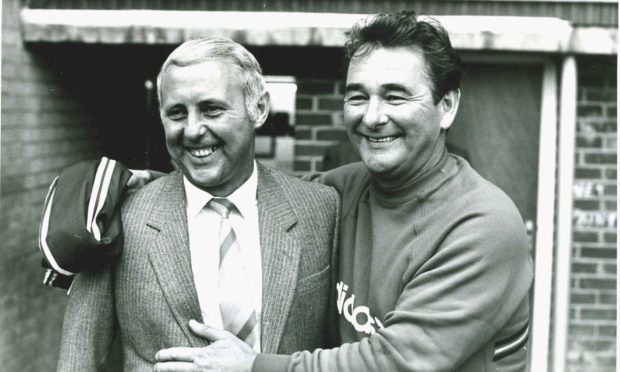 Jim McLean and Brian Clough.